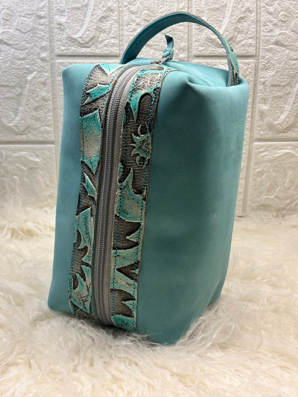 Handcrafted Leather Toiletry Bag