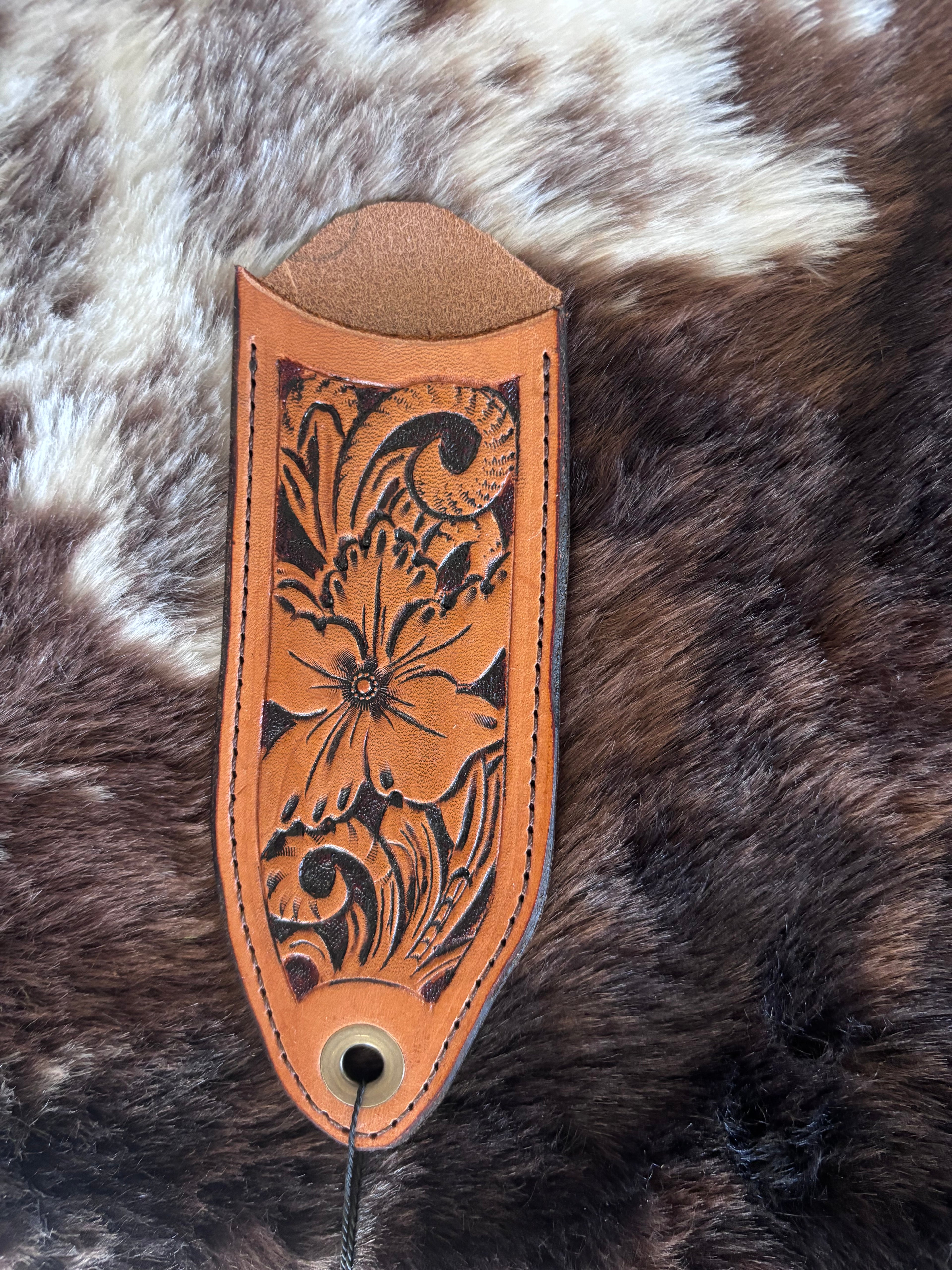 Leather Cast Iron Skillet Sleeve