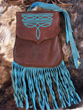 Fringe saddle sac