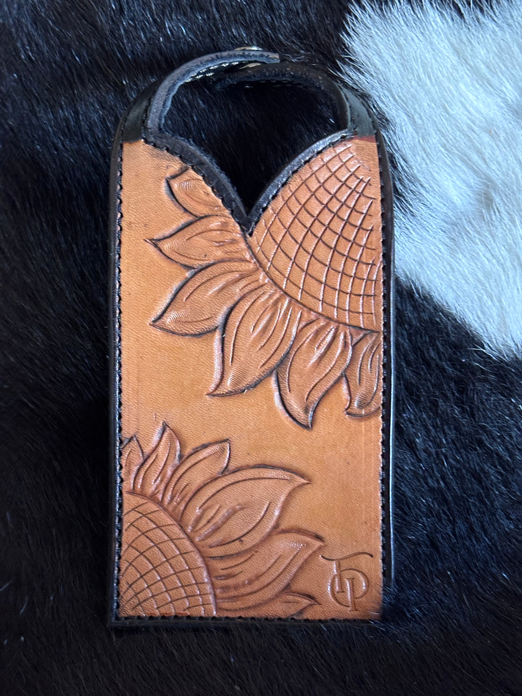 Leather boot wallet